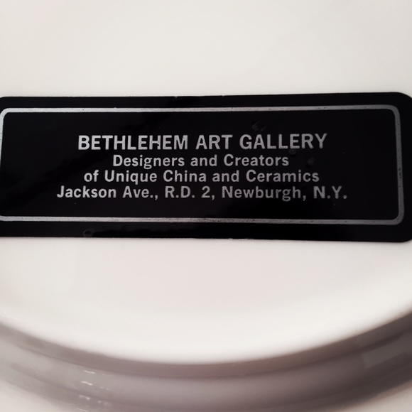 Bethlehem Art Gallery Birds on Branches Decorative Plate - Picture 3 of 5